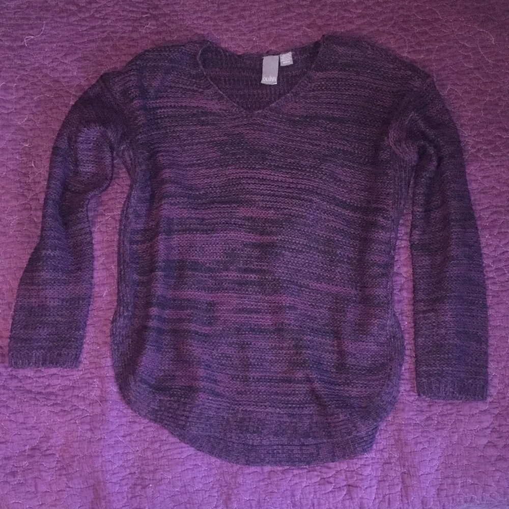 Purple sweater